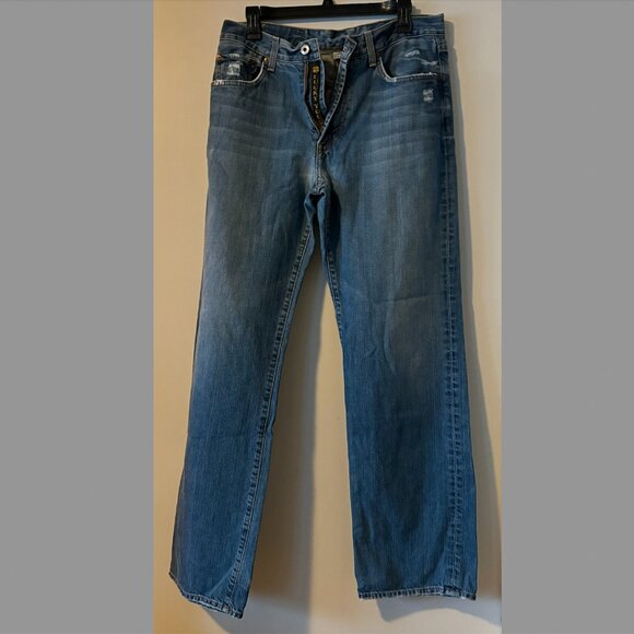 Lucky Brand lowrise bootleg jeans (32, classic blue) - Picture 4 of 11